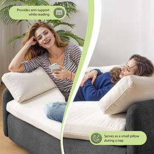 <span class=keywords><strong>Fauteuil</strong></span> individuel surdimensionné, siège large et profond, <span class=keywords><strong>fauteuil</strong></span> d'appoint moderne, <span class=keywords><strong>fauteuil</strong></span> rembourré confortable, canapé lounge pour chambre à coucher - Product Image 2