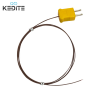 Sondas de termopar de alta precisión con cables de detección de termopar tipo K