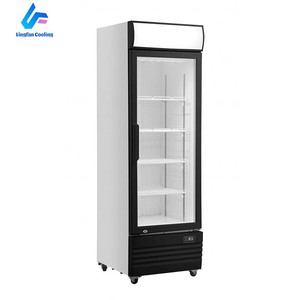 Tốt nhất duy nhất cửa thương mại kính hiển thị <span class=keywords><strong>Showcase</strong></span> uống làm mát thẳng đứng tủ lạnh để bán - Product Image 3