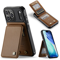 Étui portefeuille en similicuir avec fente pour cartes et support pour iPhone 18 Pro Max, compatible également avec les modèles 17, 16 Plus, 15, 14, 13, 12