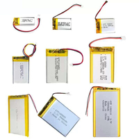 Baterai polimer Lithium 7.4v 3000mah 4200mah isi ulang baterai 2s 1500 Mah Lipo 3.7v 703048 3.7v 350mah untuk jam tangan pintar
