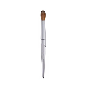 Pinceau à ongles en acrylique avec manche argenté, design classique, tailles personnalisées pour extension de poudre acrylique et manucure - Product Image 6
