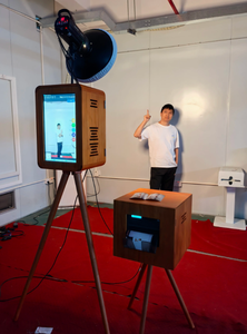 2024 Ảnh Di Động Gian Hàng Với Máy In Khung Hình Tam Giác Có Thể Đảo Ngược Phong Cách Ảnh Tự Sướng Trạm Cho Máy Ảnh Và Slr - Product Image 6