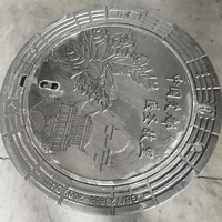 Couvercle de manhole résistant aux intempéries pour les routes à fort trafic