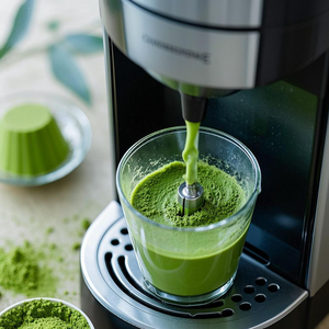 Mesin kapsul kopi grosir bambu Matcha Set kocokan teh buatan tangan Set hadiah aksesoris Matcha mangkuk Matcha kapsul teh - Product Image 6