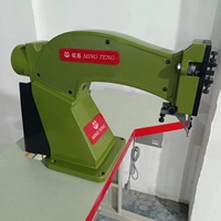 Machine de découpe de bordure de semelle de chaussure MingTeng avec compatibilité multi-tension et garantie d'un an pour la fabrication de chaussures