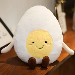 2024 New Cute Plushies Pear Egg Mango Pepper Strawberry Stuffed Toys Plush Food Fruit Shaped Pillows