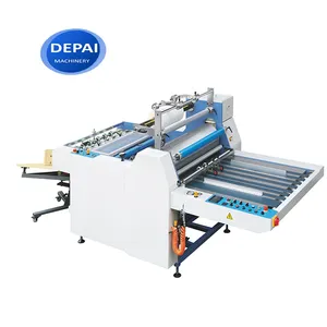 DP-SFML-720A semi automatic BOPP precoated film laminating machine cold lamination machine