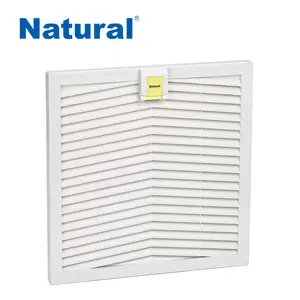 Doğal marka NTL-FFL323 filtre kapağı havalandırma fanı Ral 7035 slayt tipi filtre fan paneli parçaları OEM 3 yıl garanti