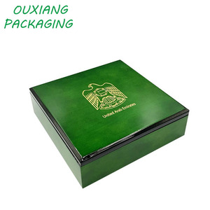 Высокое качество пианино Зеленая Деревянная Отделка роскошная деревянная упаковка для даты подарочная коробка - Product Image 4