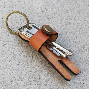 <b>Custom</b>-made PU leather keychains, creative human-shaped keychain pendants, personalized car bag <b>key</b> charms. - Product Image 1