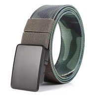 Ceinture tactique en nylon pour homme en alliage de zinc, ceinture décontractée bicolore, logo personnalisable, ceinture tactique