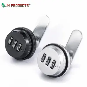 Hot Selling Quality Zinc Alloy 3 Digit Combination Cam Lock Keyless Cam Lock