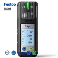 Originele Drager X-am2800 Vier-in-één (CH4/O2/CO/H2S/SO2/NO2) Gasdetector