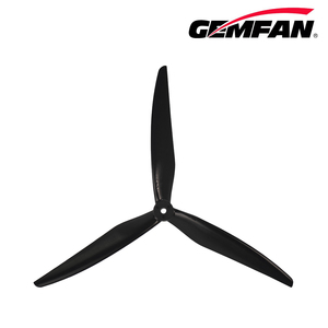 Hélices de drone FPV GEMFAN 1045-3 de 10 pouces à 3 pales en fibre de verre et nylon noir CW CCW pour UAV longue portée - Product Image 1