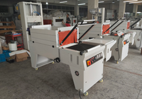 Combo Semi Automatique Combinaison L Bar Scellant Thermorétractable Film Wrap Machine D'emballage Pour Boîte Cas