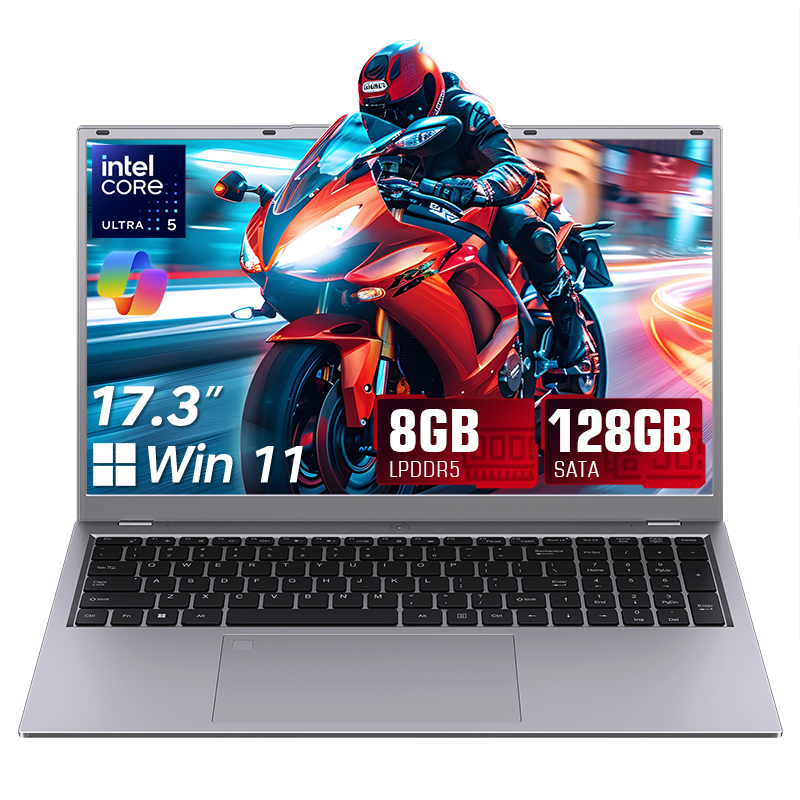 <strong>17</strong>.3 <strong>Inch</strong> High Tech Notebook Intel Core Ultra 5 115U Powerful Performance Large Screen Office <strong>Laptop</strong>