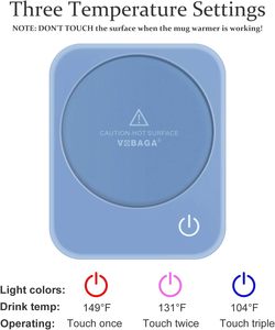 เครื่องอุ่นแก้วสำหรับอุ่นกาแฟไฟฟ้าสำหรับตั้งโต๊ะเครื่องอุ่นแก้วอัจฉริยะสำหรับให้ความร้อนกาแฟเครื่องดื่มชานม (ไม่มีถ้วย) - Product Image 6