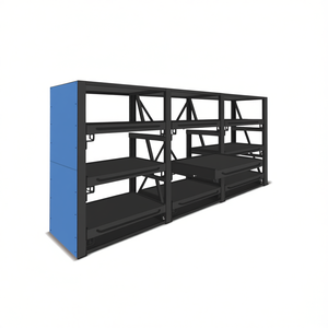 Fami System Ar Side Wall 900x2010 Mm Dark <b>Grey</b> Ral7000 Shelving <b>Unit</b> - Product Image 3
