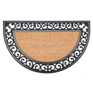 Blank Plain Coir Door Mats Doormats with Rubber Border - Product Image 5