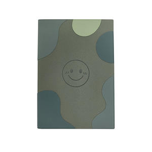 สมุดโน้ตหนัง PU แบบกำหนดเอง สมุดโน้ตลายการ์ตูน สมุดโน้ตหน้ายิ้ม สมุดบันทึกเด็ก สมุดบันทึกพกพา - Product Image 4