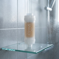 Filtre de douche industriel Spavely SN03 avec aromathérapie à la freesia, élimination de la rouille et du chlore, hydratation de la peau, garantie de 3 ans