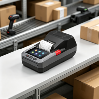 Imprimante d'étiquettes thermiques directes et imprimante portable OEM/ODM à transfert thermique pour étiquettes rigides EAS RFID et étiquettes RFID personnalisées