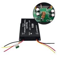Nouveau transformateur d'alimentation de voiture 60A DC 24V à DC 12V convertisseur abaisseur haut à bas avec ventilateur