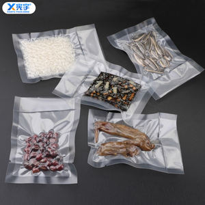 Rouleau de sacs sous vide texturés transparents en PA, gaufrés, thermoscellables, pour emballage alimentaire de viande, steak, fruits de mer, saumon, pour congélation en cuisine - Product Image 2