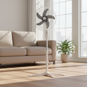 Ventilador de Plástico Oscilante Vertical de Alta Potencia OEM, Silencioso, Eléctrico, con Altura Ajustable, para Hogar, Dormitorio, Escritorio - Product Image 4