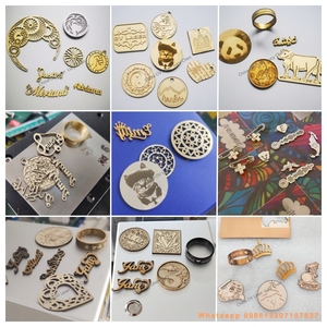 آلة قطع اللوحة الذهبية الفضية بواسطة 50 واط من الألياف بالليزر/آلة قطع المجوهرات الصغيرة المغلقة - Product Image 2