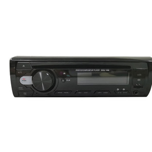 Lecteur DVD de voiture 1Din avec appels mains libres Bluetooth, radio FM, USB, SD, MP3, WMA, audio stéréo pour véhicules 12V et 24V - Product Image 2