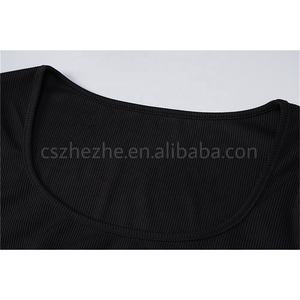 ZHEZHE فستان نسائي شتوي جديد عصري طويل الأكمام بلون واحد فستان أنيق مثير فستان نسائي فستان حفلة موسيقية - Product Image 6