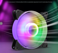 Ventilateur de refroidissement pour ordinateur de haute qualité 120 mm 12 V 4 broches 6 broches RGB pour PC