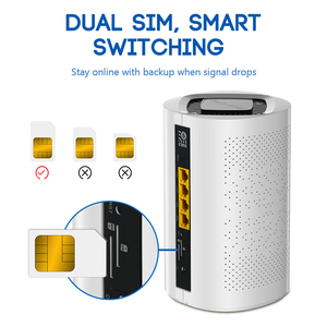 Không dây wifi6 802.11ax 1800Mpbs 3G 4G 5G modem Gigabit Router với khe cắm thẻ Sim - Product Image 5