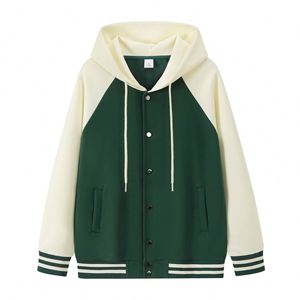 Veste de baseball universitaire américaine vintage personnalisée de qualité supérieure pour le printemps - Product Image 3