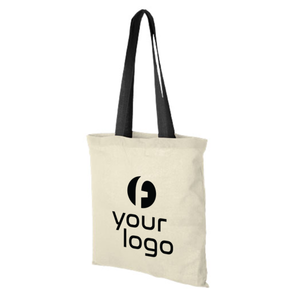 Sac de courses personnalisable en non-tissé 100g, taille moyenne, couleur lavande, sac promotionnel tendance - Product Image 1