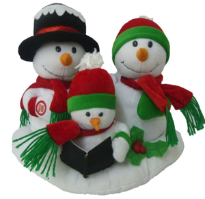 <strong>Singing</strong> and dancing <strong>snowman</strong> plush musical <strong>snowman</strong> 2015 christmas <strong>snowman</strong> toy support oem customized 1000pcs - Product Image 6