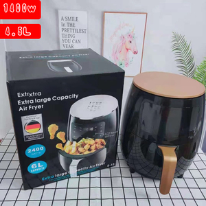 Freidora de Aire Multifuncional de Alta Capacidad de 1800w y 6l, Personalizada de Fábrica, Freidora de Aire Digital Inteligente Alemana KA03001 - Product Image 1
