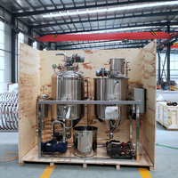 Réservoir de raffinage d'huile comestible à prix d'usine, mini-réfrigérateur pour huile de noix, beurre de karité, huile d'amande, machine de raffinage d'huile, décolorant et désodorisant pour huile de cuisson