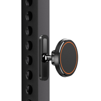 Support magnétique de téléphone de réfrigérateur de gymnase facile à utiliser support d'aimant double face pour téléphone portable pour le suivi de forme physique