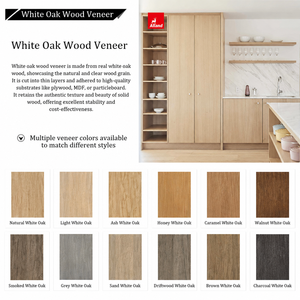 <span class=keywords><strong>Cuisine</strong></span> îlot Alland en placage de chêne blanc moderne avec <span class=keywords><strong>four</strong></span> encastré et cascade intégrée pour projet de villa sur mesure - Product Image 5