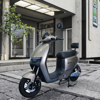 Vélo de route électrique urbain pratique intégré à 3 vitesses moteur de moyeu arrière batterie au plomb-acide cadre en acier motos électriques