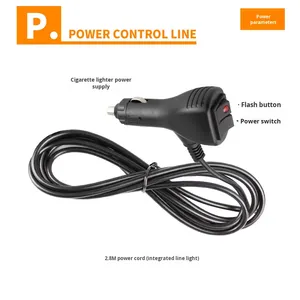 ไฟเตือนฉุกเฉินแบบ LED แถวเดียว 90W 24V Cob ติดตั้งง่าย 12V สำหรับรถยนต์ รถบรรทุก กันชนหน้าและแถบหลังคา ขนาด 4 นิ้ว แบบกระพริบ - Product Image 4