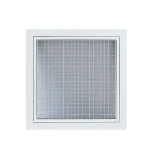 Air Conditioning Aluminium Eggcrate Air Grilles With Removable Core For Return Air