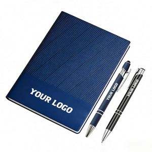 Libreta de Negocios A5 de Alta Gama, Personalizable con Logotipo y Colgante Metálico, Regalos Promocionales Personalizados - Product Image 1