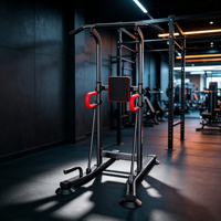 Barre de traction à domicile avec dossier, cadre à barres simples ou doubles, équipement d'entraînement multifonctionnel pour le fitness à domicile