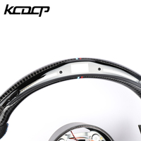 Volant de course en fibre de carbone LED personnalisé compatible avec BMW F12 F10 F18 M5 M6 F11 F30 F35 F36 F20 F21, convertible