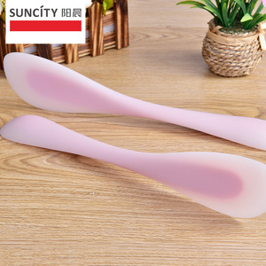 Suncity Silicone Scraper Pinkish Purple Large Small Baking Tool Oven Safe Dishwasher Safe - Product Image 1