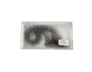 Large-capacity ultra-long eyelashes grow thicker slender eyebrows and extra-long simulated false eyelashes